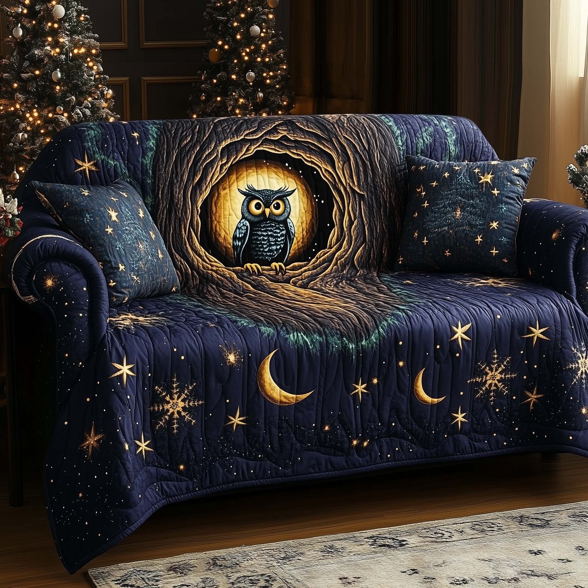 Mystic Night Owl Sofa Cover