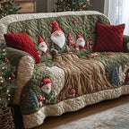 Gnomes Among the Tree Roots Sofa Cover