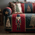 Nutcracker Beside the White Tree Sofa Cover