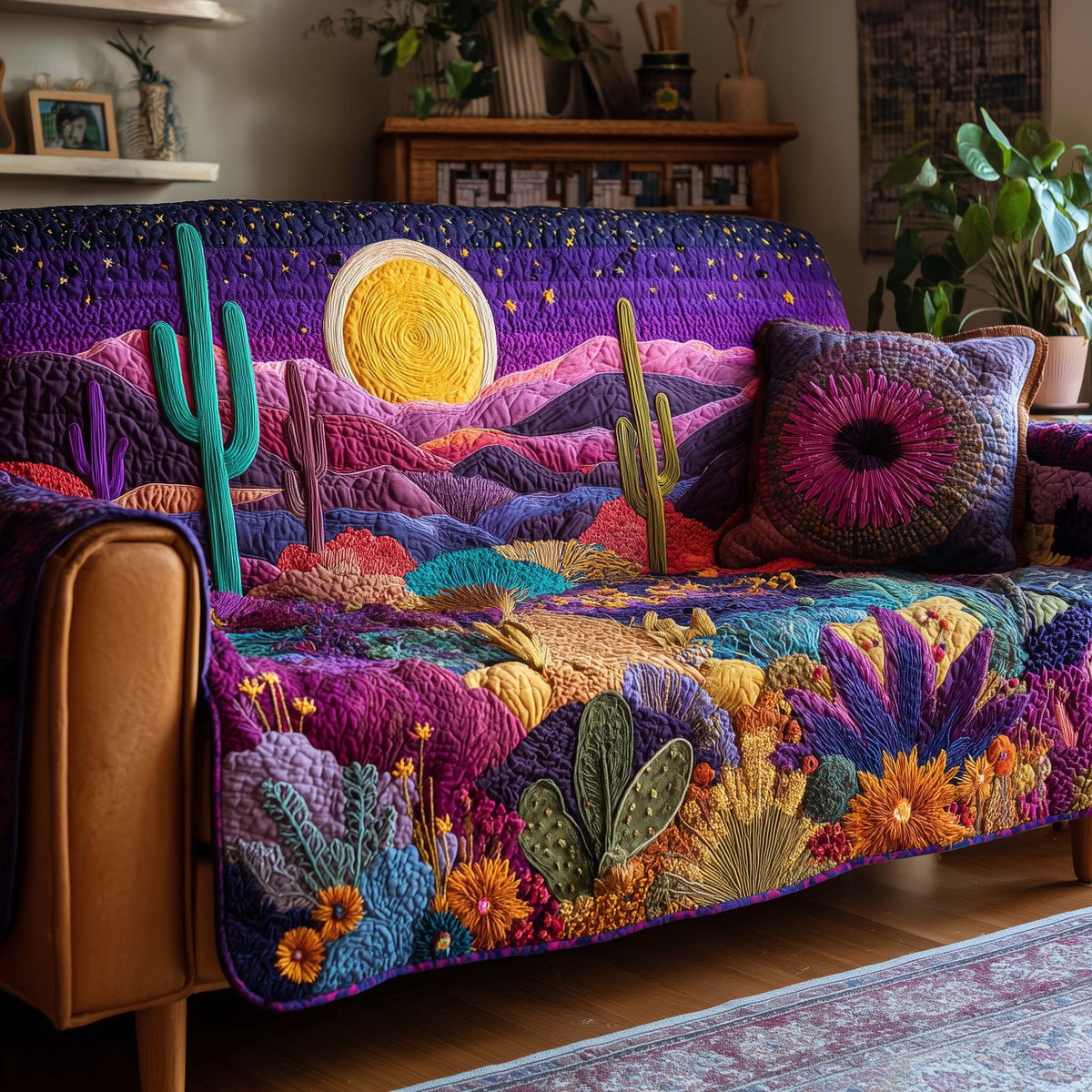 Sunset Desert Vibe Sofa Cover