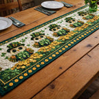 Lucky Owl Parade Table Runner