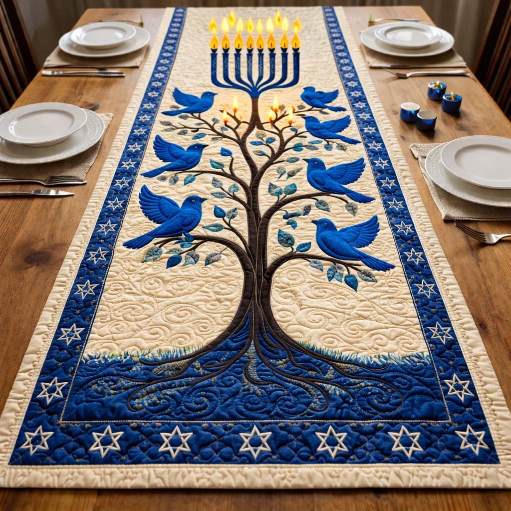 Tree of Light Table Runner
