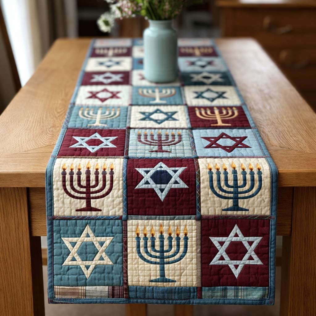 Hanukkah Unity Table Runner