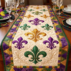 Classic Fleur Elegance Table Runner