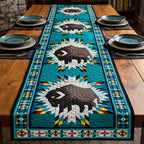 Sacred Bison Path Table Runner