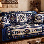 Indigo Tribal Harmony Sofa Cover