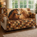 Autumn Bond Horses Sofa Cover