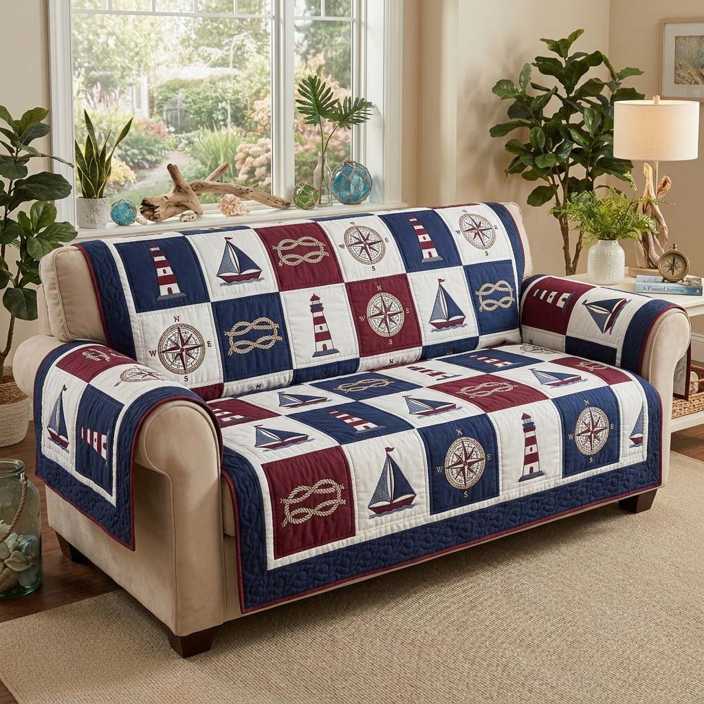 Harbor Patchwork Sofa Cover