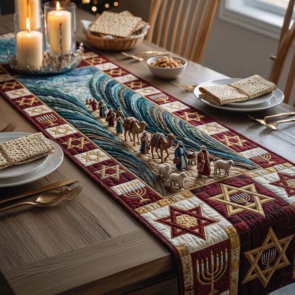 Freedom Exodus Story Table Runner
