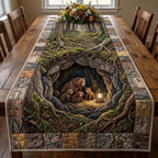 Cozy Bear Den Table Runner