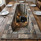Birch Bear Haven Table Runner