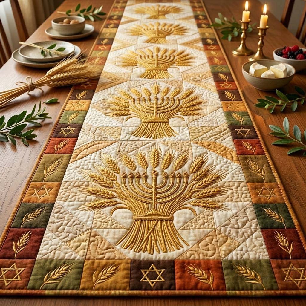 Seven Lights Harvest Table Runner