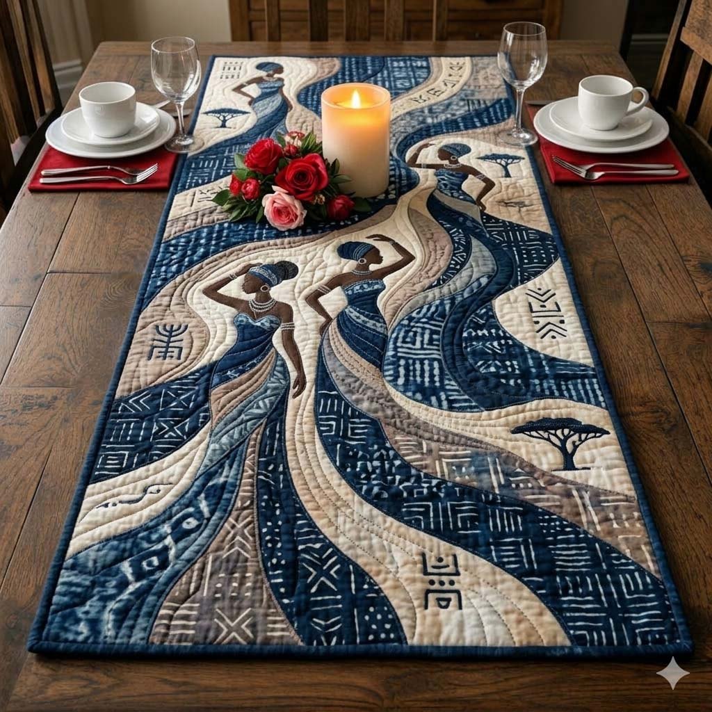 Golden Heritage Table Runner
