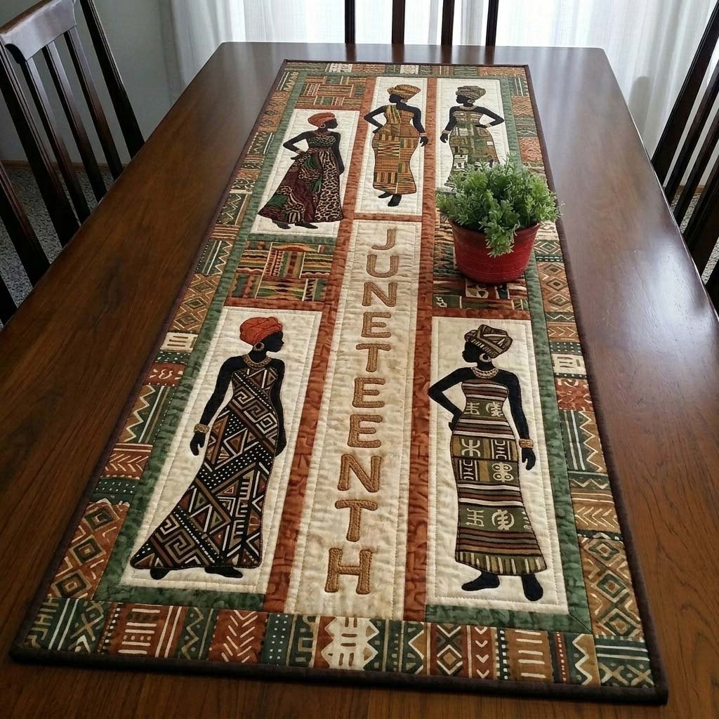 Heritage Silhouettes Table Runner