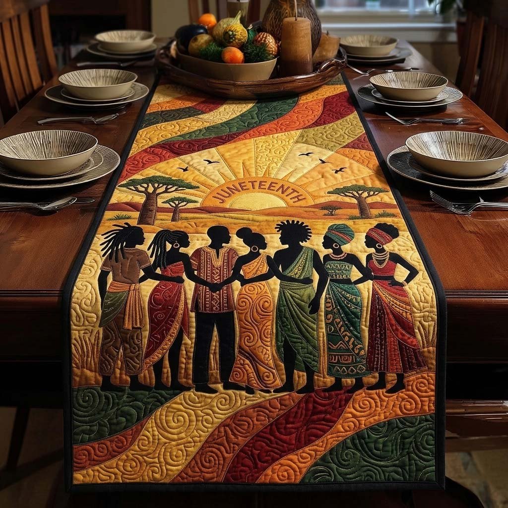 Unity Sunrise Table Runner