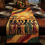 Unity Sunrise Table Runner