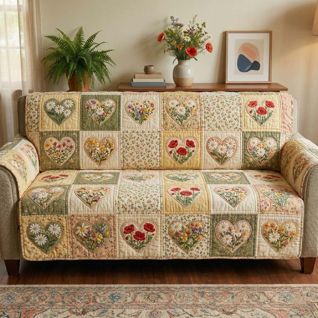 Wildflower Patch Sofa Cover