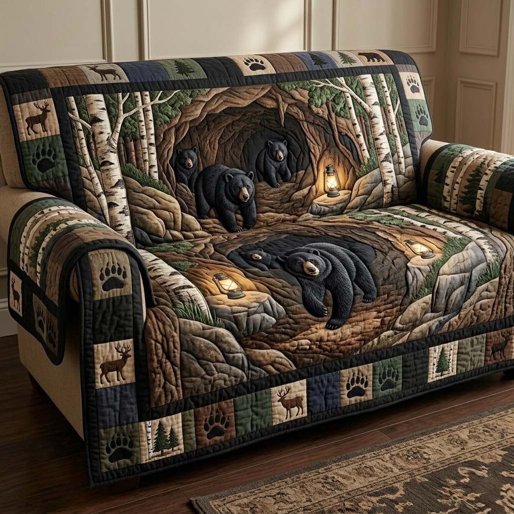 Bear Den Sofa Cover
