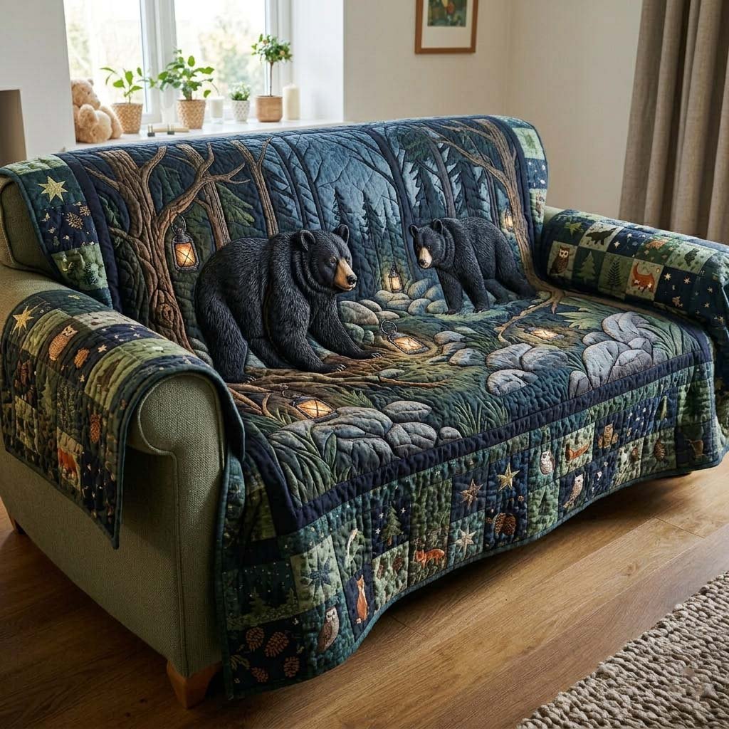 Midnight Forest Sofa Cover