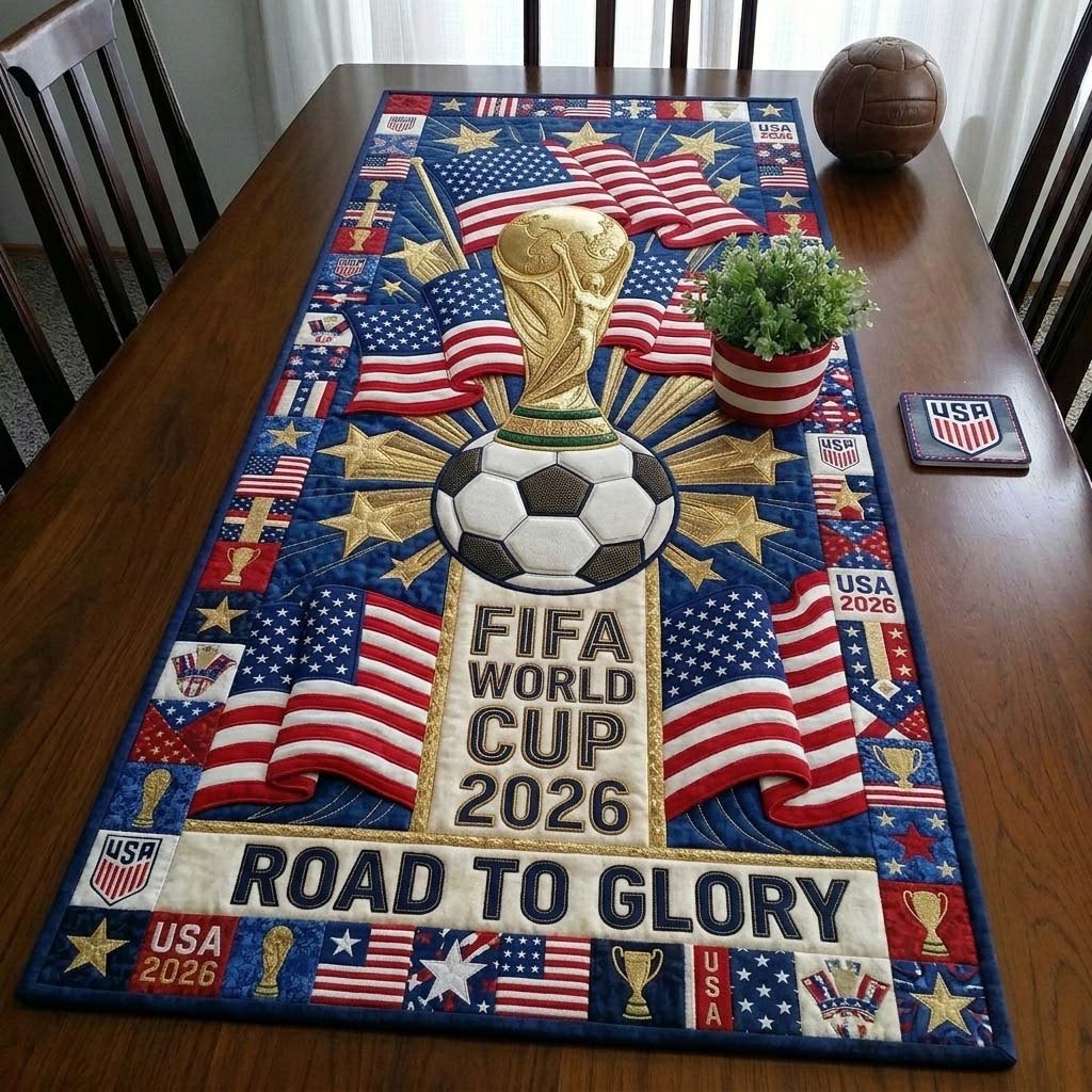 Glory Flag Trophy Table Runner