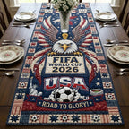 Eagle Victory Crest Table Runner