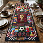 Champion Patch Grid Table Runner