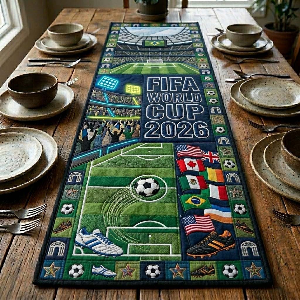 Final Match Arena Table Runner