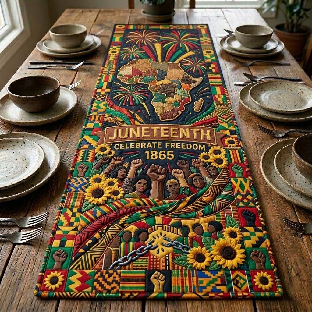 Freedom Roots Rise Table Runner