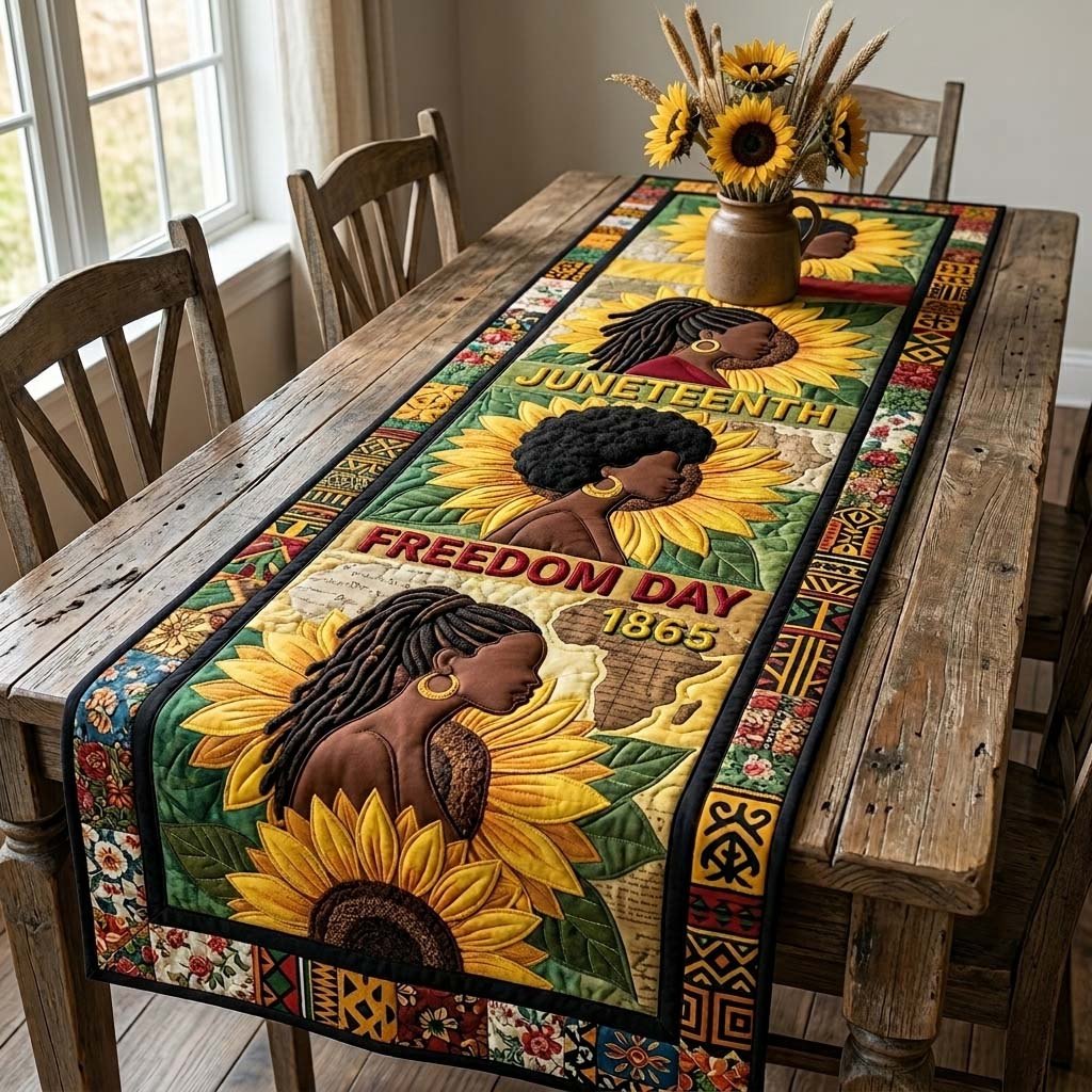 Sunflower Heritage Table Runner