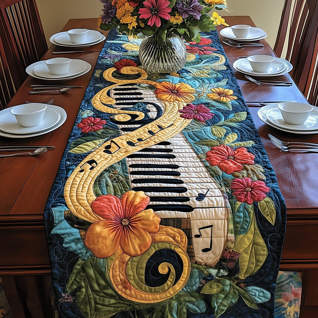Melody in Bloom Table Runner