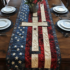 Cross of Liberty Table Runner