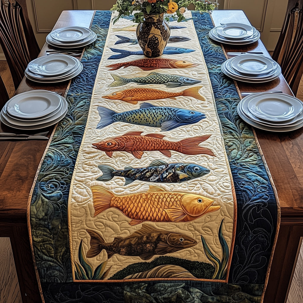 The Wild Catch Table Runner