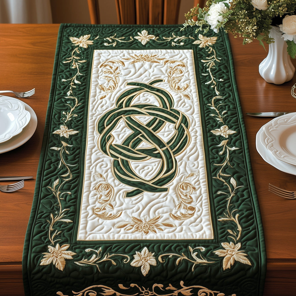 Timeless Celtic Knots Table Runner