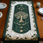 Timeless Celtic Tree Table Runner