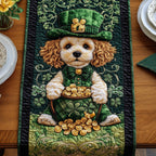 Celtic Lucky Puppy Table Runner