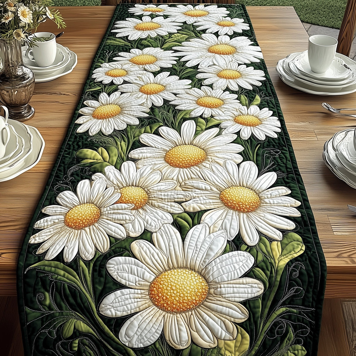 Daisy Meadow Bliss Table Runner