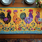 Sunshine Roosterscape Table Runner