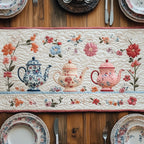 Sweet Blooming Tea Table Runner