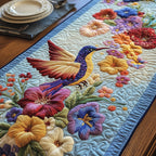 Hummingbird Heaven Table Runner
