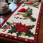 Christmas Hummingbird Table Runner