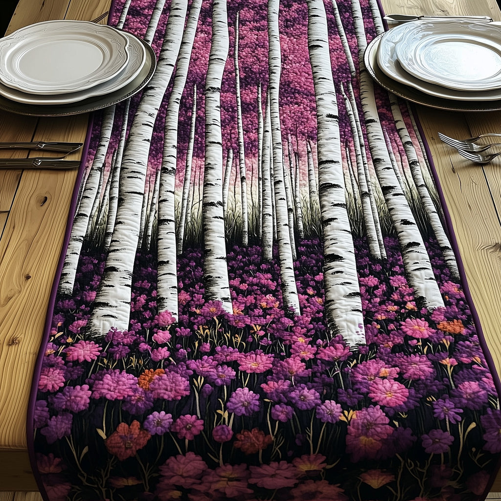 Birch Forest Table Runner