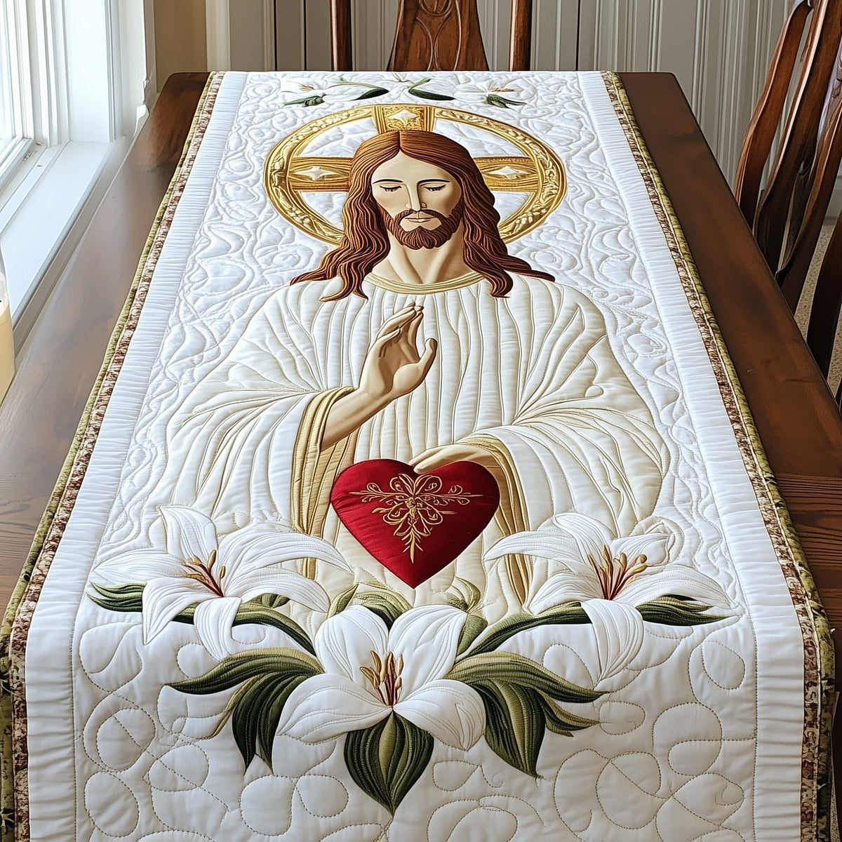 Jesus Table Runner