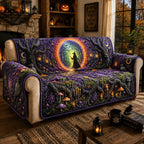 Witch Portal Forest Halloween Sofa Cover