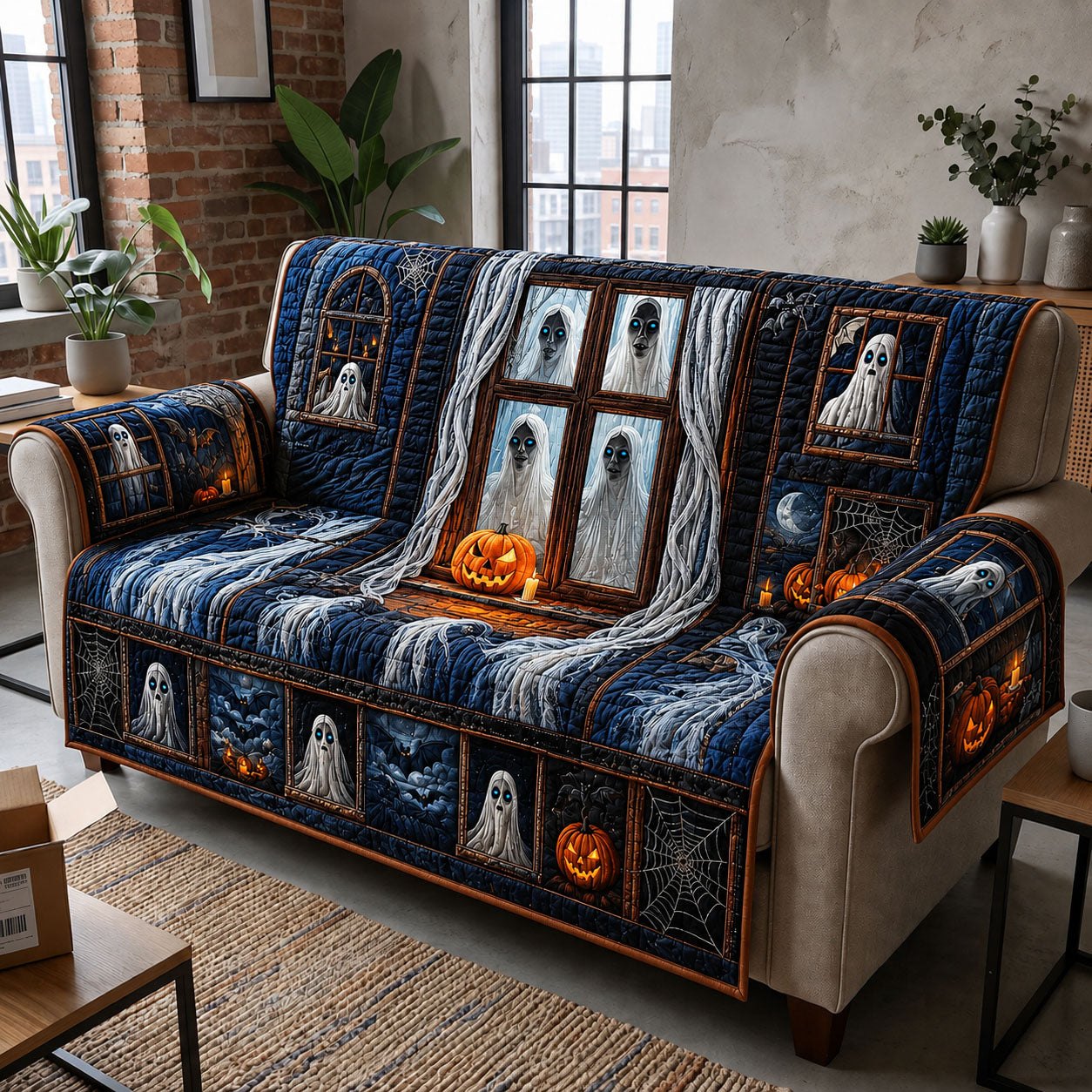 Ghost Window Sofa Cover
