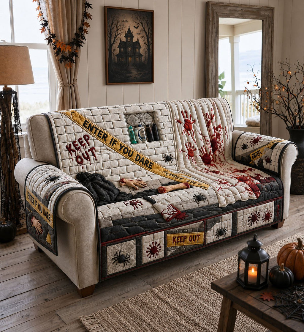 Keep Out Nightmare Sofa Cover