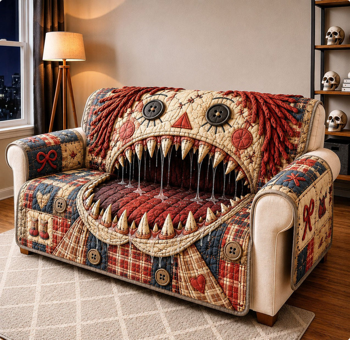 Rag Doll Nightmare Sofa Cover