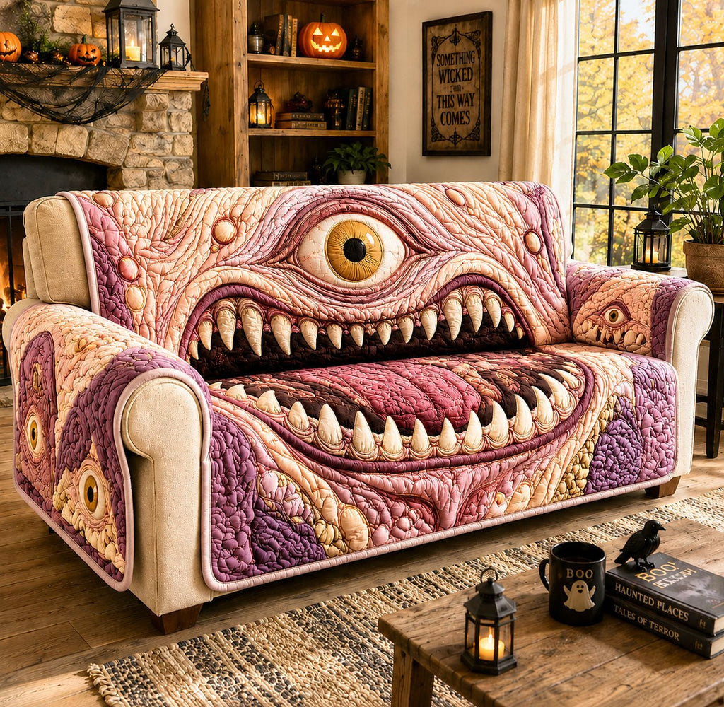 One Eyed Flesh Monster Sofa Cover