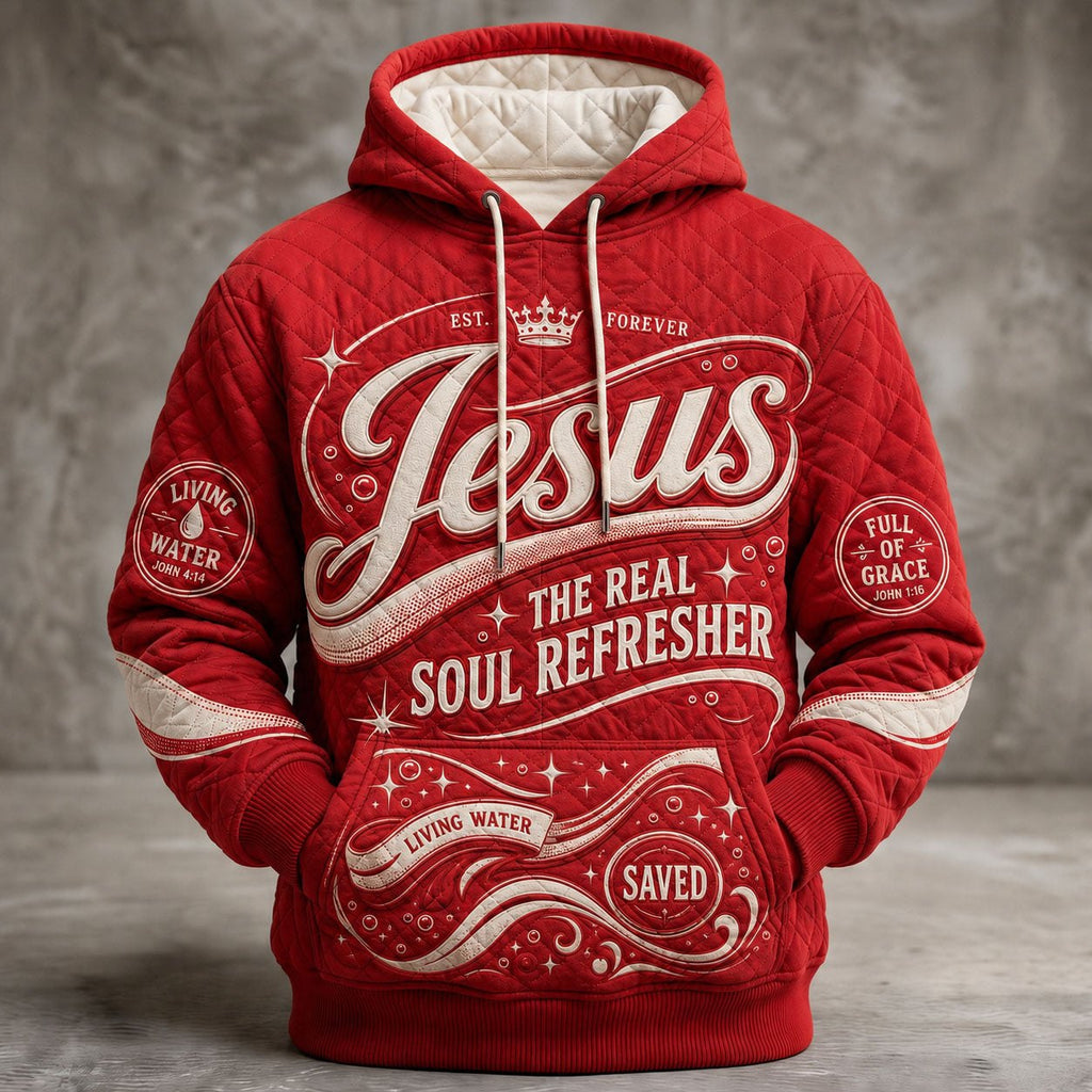 Jesus the Soul Refresher hoodie, all-over print