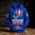Your Blessing Is on the Way hoodie, all-over print
