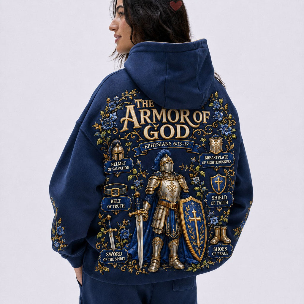 Royal Guardian of Gods Armor hoodie, all-over print
